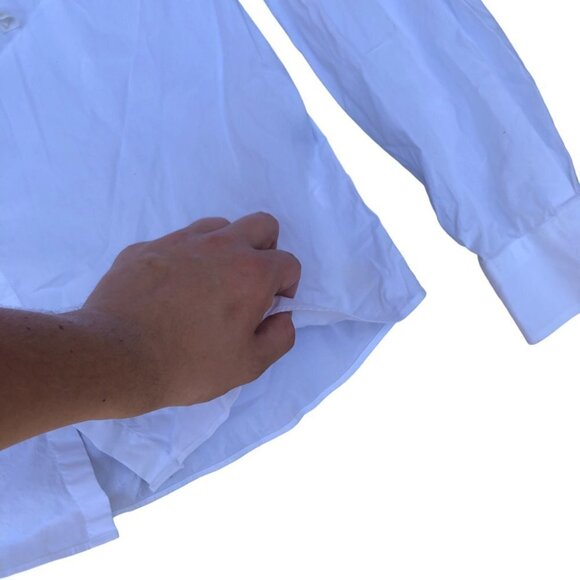 Fendi Dress Shirt Size 41 White - Picture 9 of 12